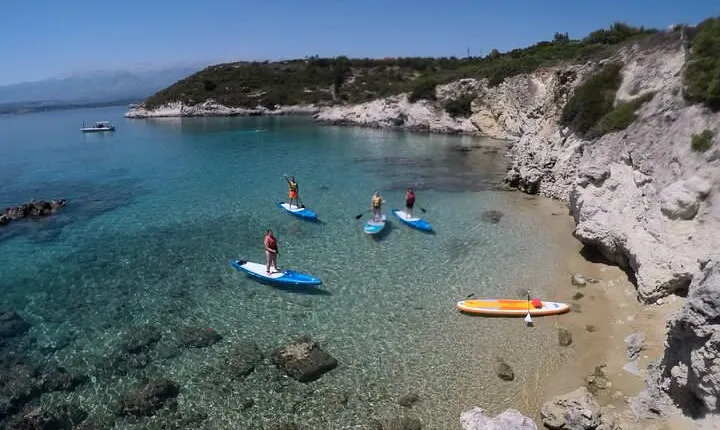 Stand -Up Paddleboard and Multi-Surprise Elements Tour in Crete