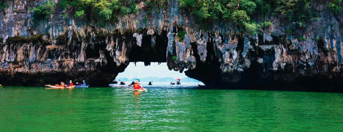 Full-day twilight sea canoe from Phuket