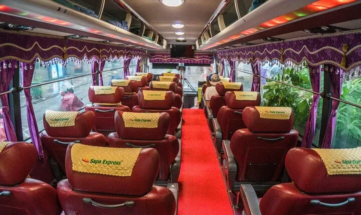 Hanoi to Sapa (or Sapa to Hanoi) Comfortable Bus with Wi-Fi