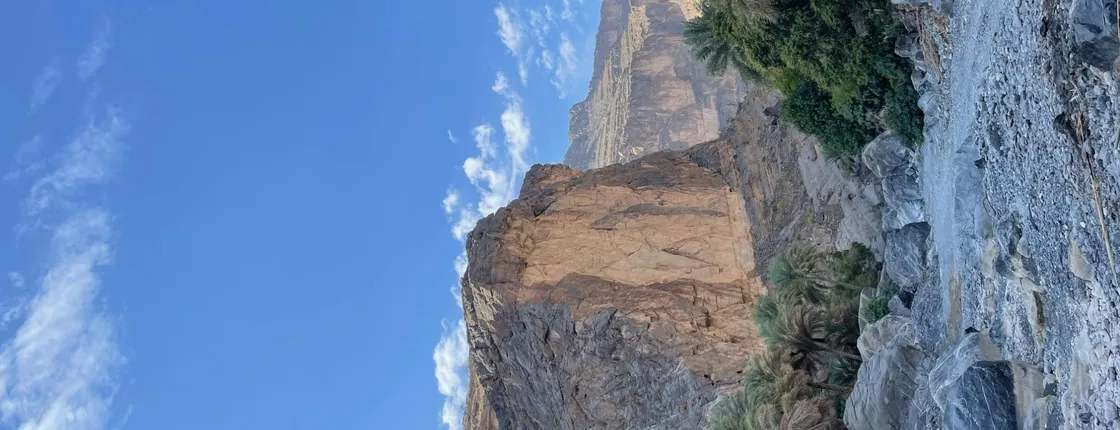 Private day tour to Wadi Nakhar, villages and oasis
