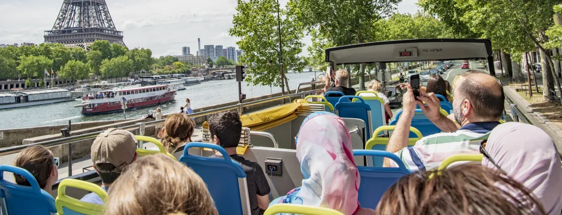 Tootbus hop-on hop-off Paris discovery tour