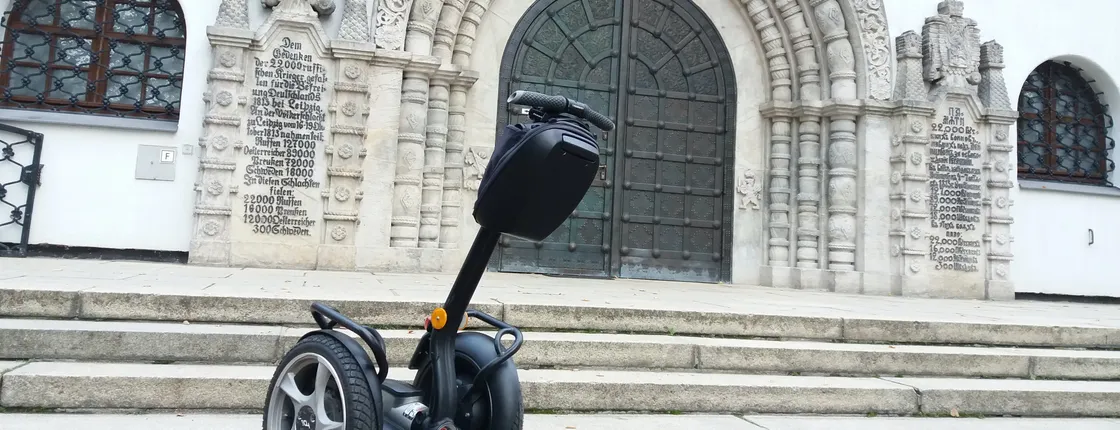 Self-balancing scooter tour in Leipzig