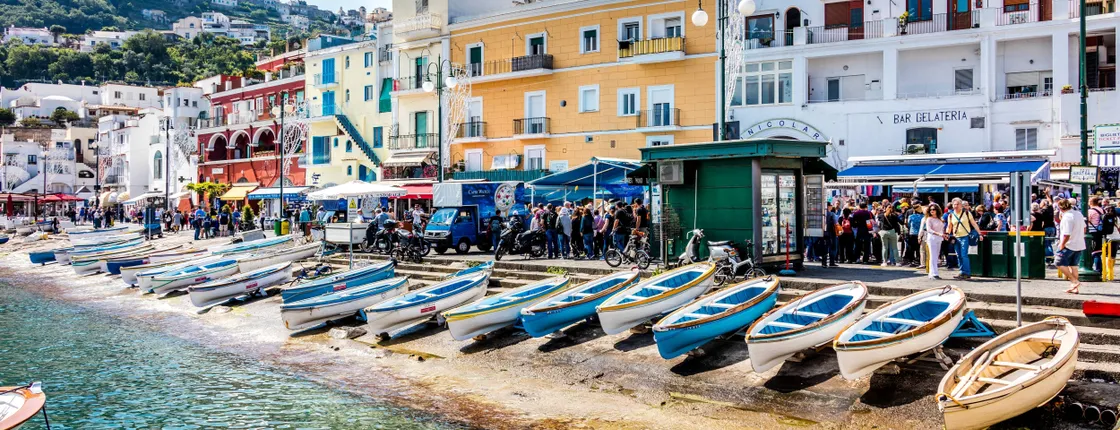 Capri Island Boat Cruise from Amalfi