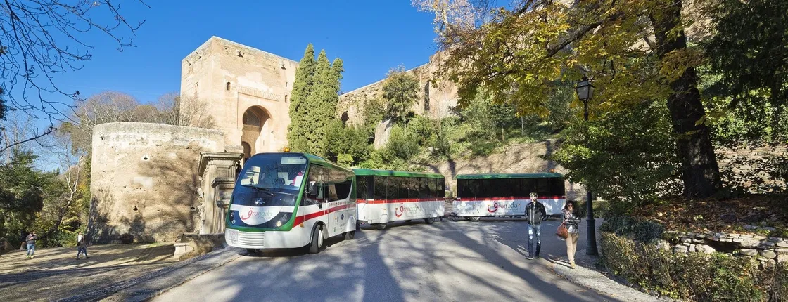 Granada hop-on hop-off tourist train