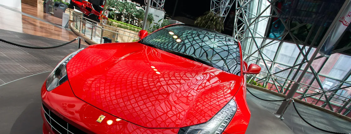 Ferrari World drive or passenger experience