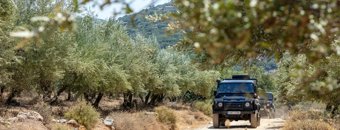 Crete 4x4 Mount Psiloritis tour with traditional Cretan lunch