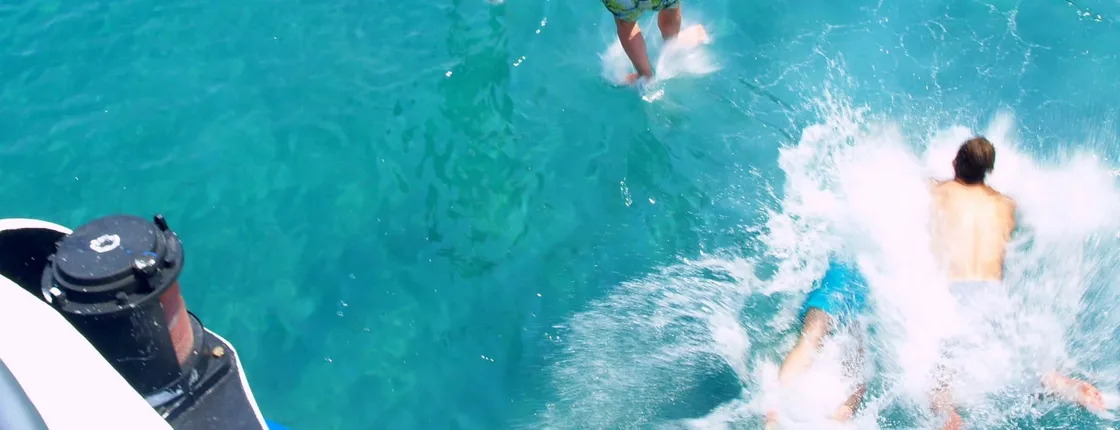 Theo's boat trip from Corfu with beach BBQ and optional transfers