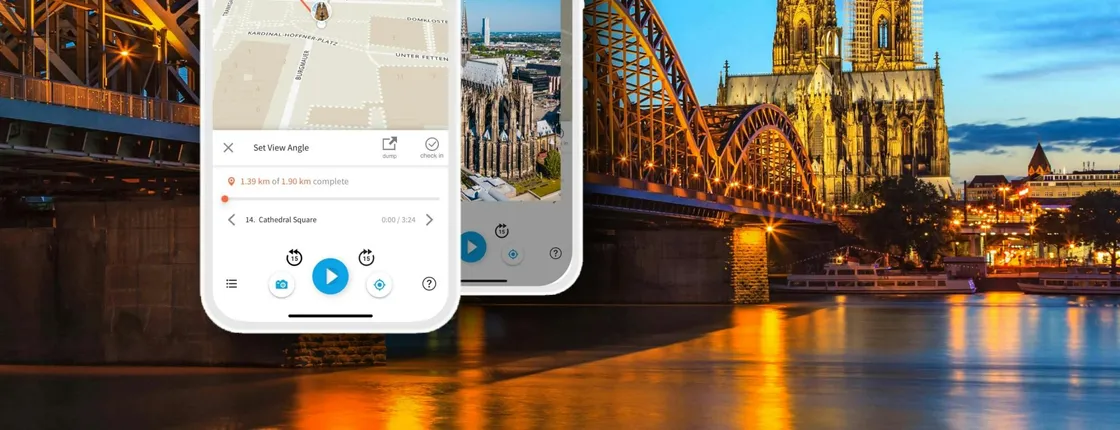 Cologne City and Cathedral Tour with Audio Guide App