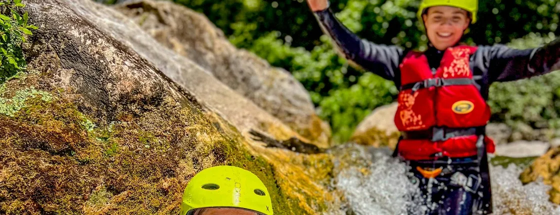 Canyoning on the river Cetina