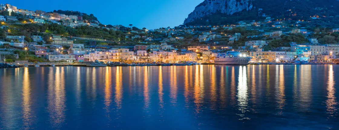 Sorrento coast and Capri evening boat tour