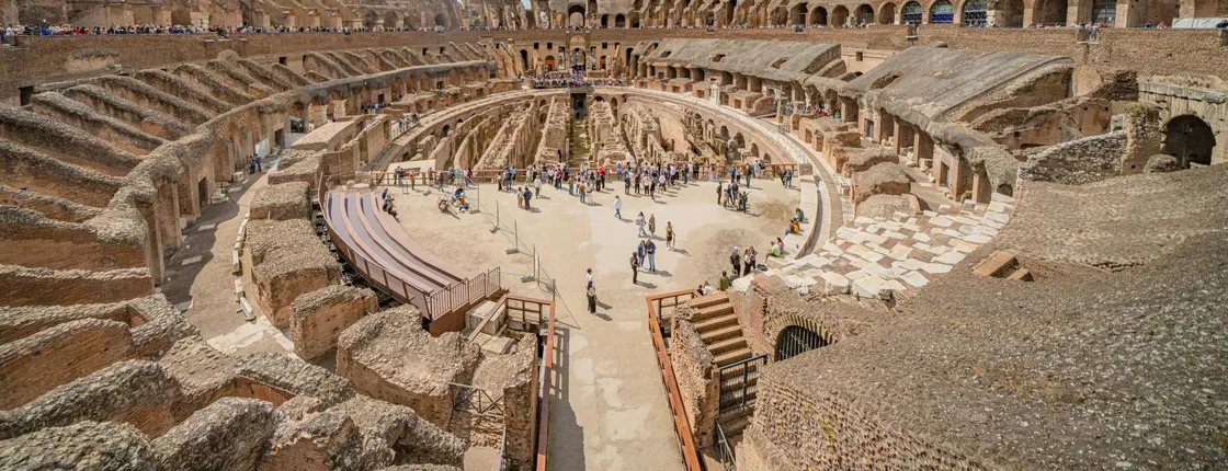 Colosseum Arena Floor small-group tour with Forum and Palatine Hill