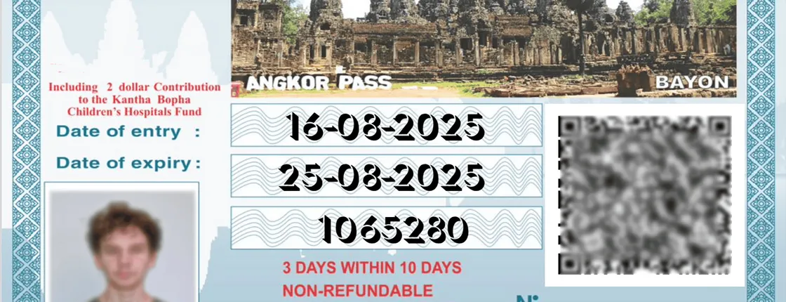 Angkor Wat Temple skip-the-line admission tickets in Siem Reap