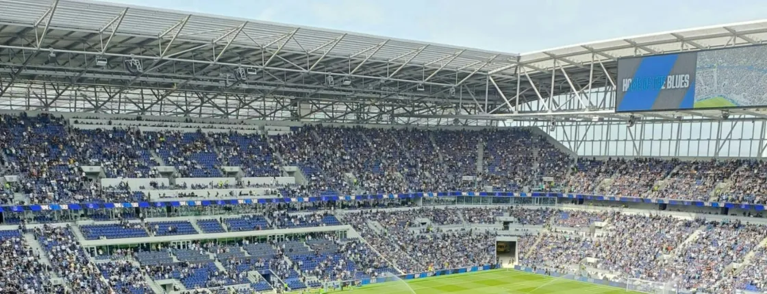 Everton FC football game at Hill Dickinson Stadium