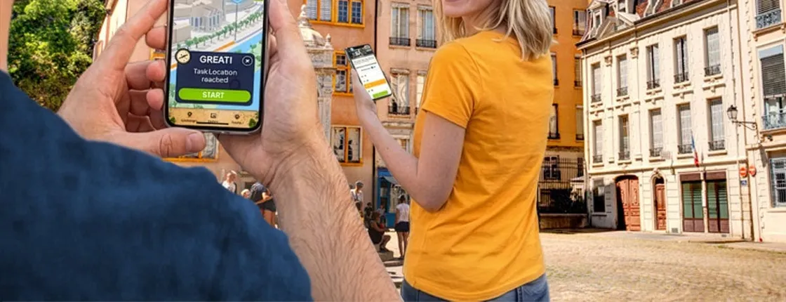 Self-guided digital scavenger hunt in Lyon