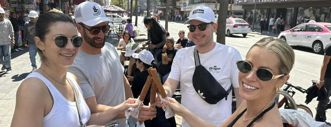 Mexico City food tour with 7 tastings and enchiladas