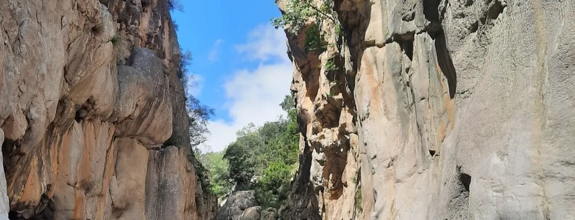 E-bike and dinghy adventure around Castelbuono and Tiberio Gorges