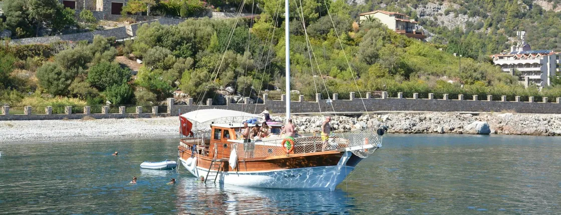 Full day small-group Turkish gulet boat cruise from Marmaris with lunch