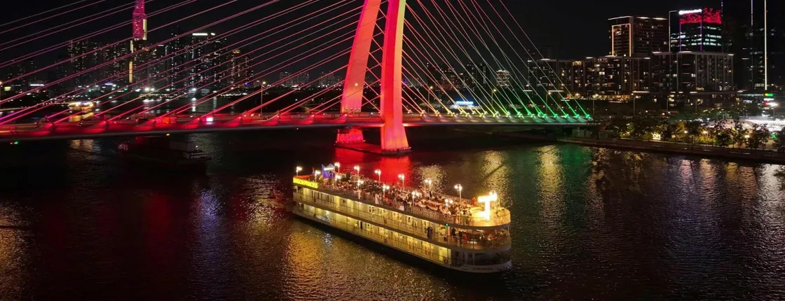 Ho Chi Minh Saigon River Dinner Cruise with Live Music