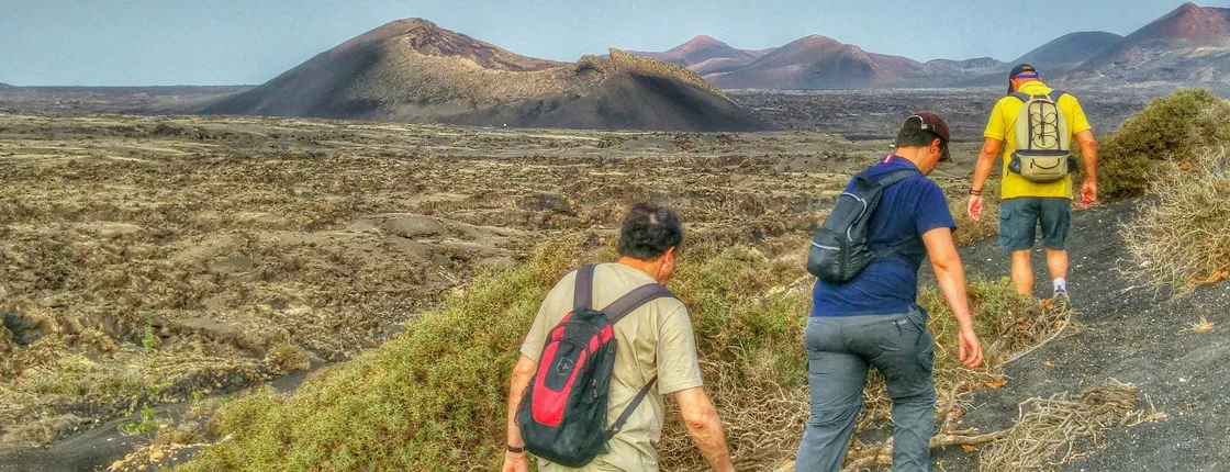 Los Volcanes Natural Park Hiking Tour from the South