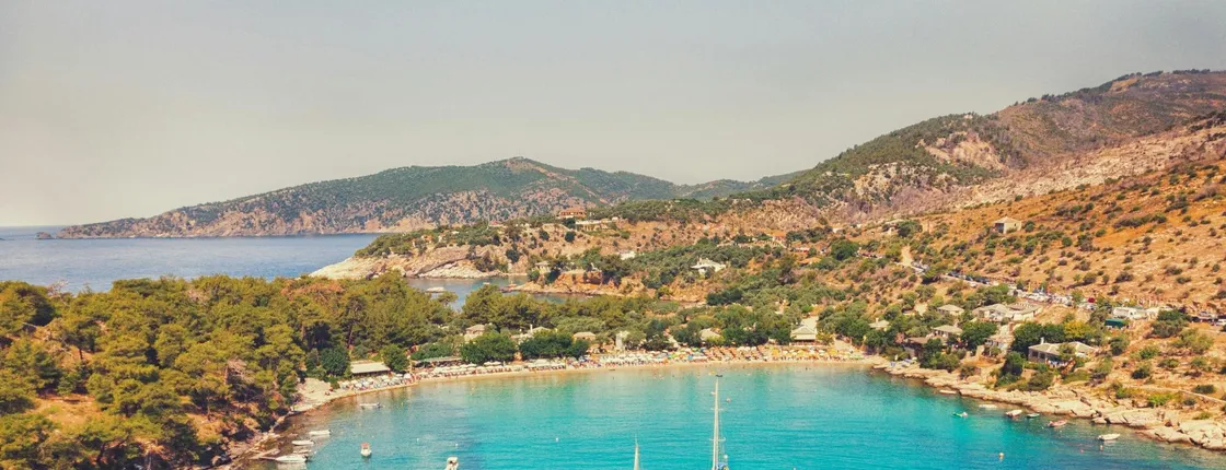 Thassos luxury yacht cruise from Alexandra Beach