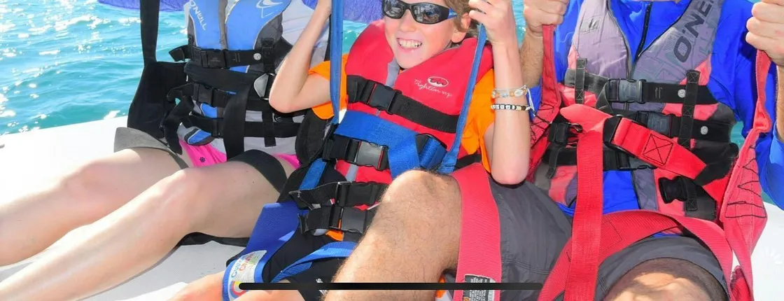 Smathers Beach parasailing ride