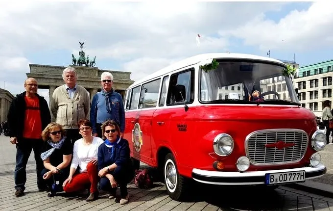 Berlin City Classic sightseeing tour in a GDR vintage car