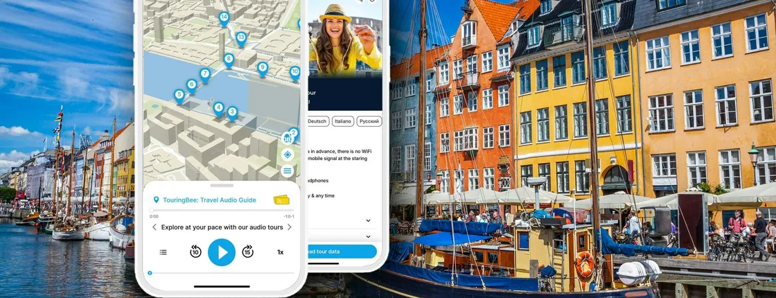 Copenhagen self-guided walking tour with audio app