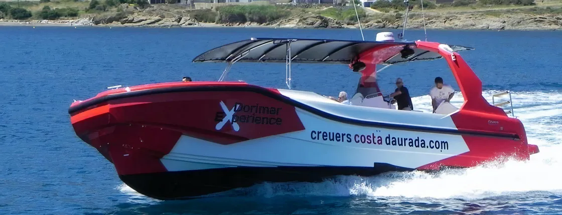 Speedboat experience in Cambrils