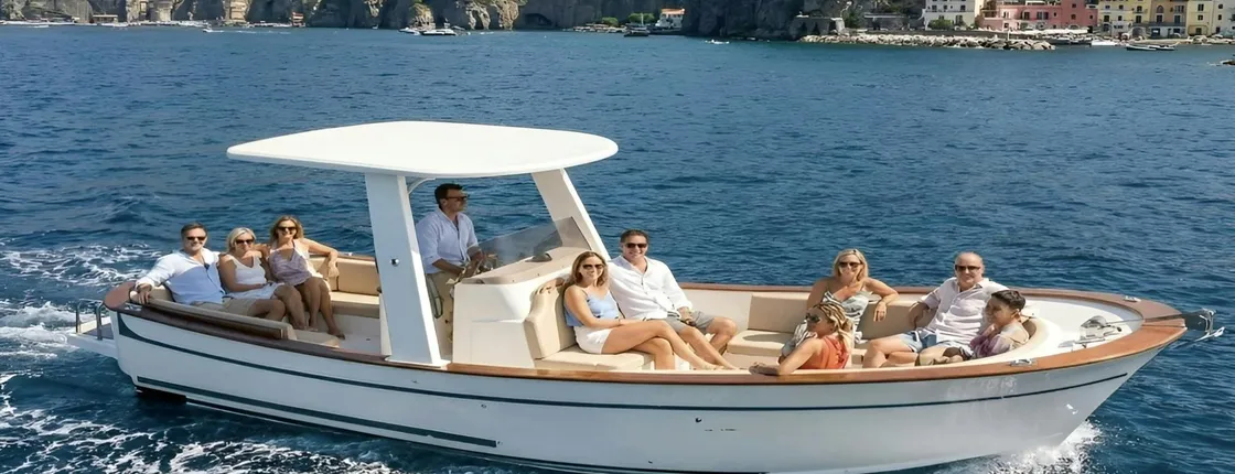Sorrento Coast sightseeing shared boat tour