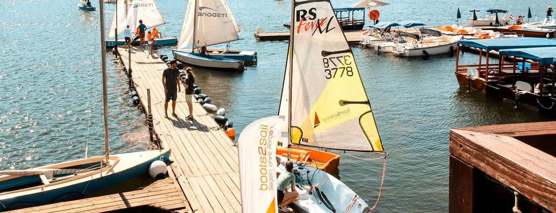90-minute beginners sailing class on the Old Danube