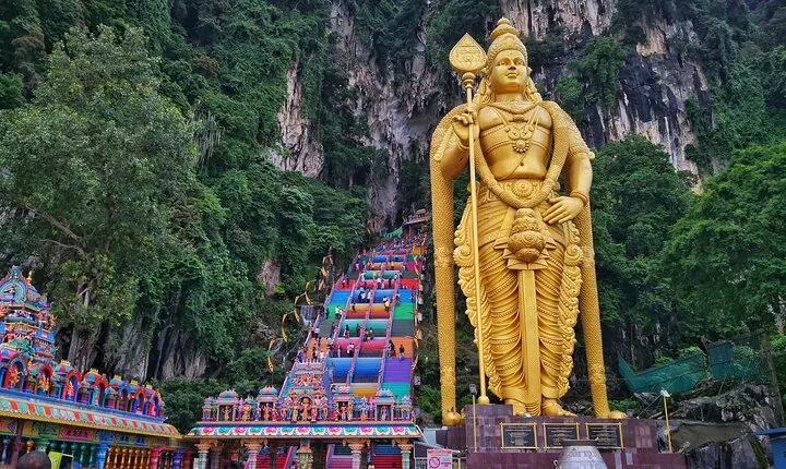 Kuala Lumpur Suburbs Batu Caves Half-Day Tour (SIC/Shared Tour)