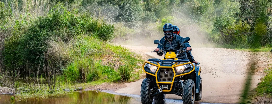 Full day quad tour with traditional Portuguese lunch and tastings