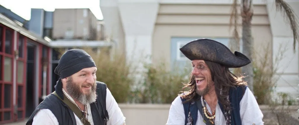 Pirate guided walking tour of New Orleans' French Quarter