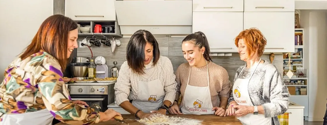 Pasta and Tiramisu Class at a Local's by Garda Lake