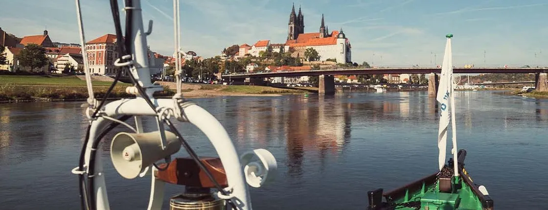 Saxon wine route steamer boat tour