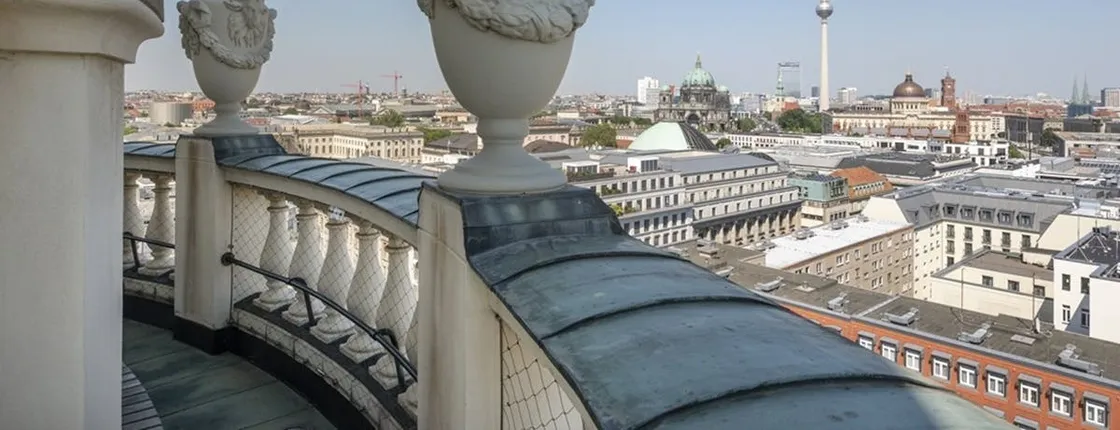 Französischer Dom Berlin, viewing platform with audio guide