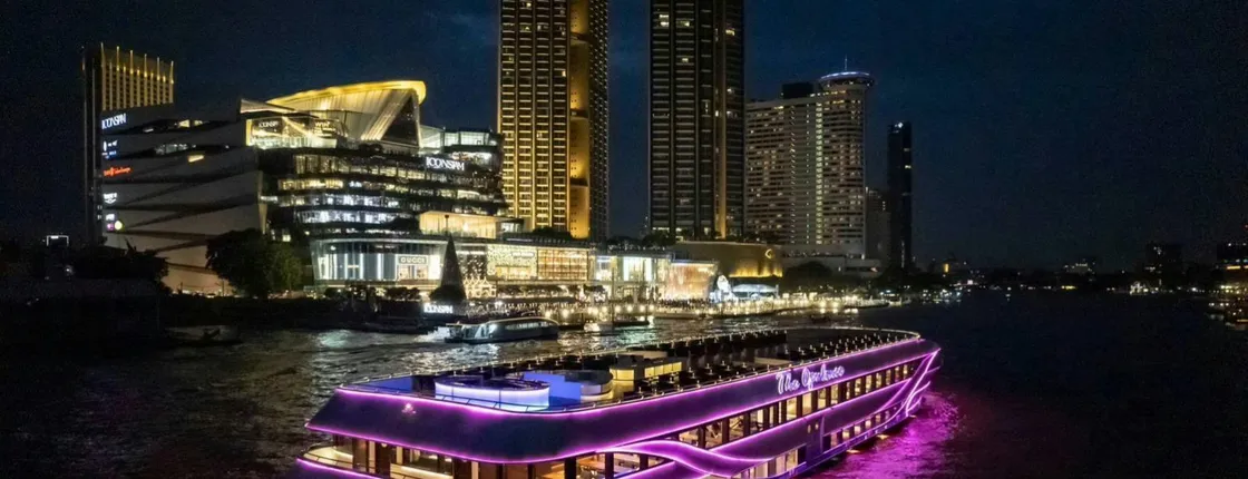 Opulence buffet dinner cruise with cultural show on Chao Phraya river