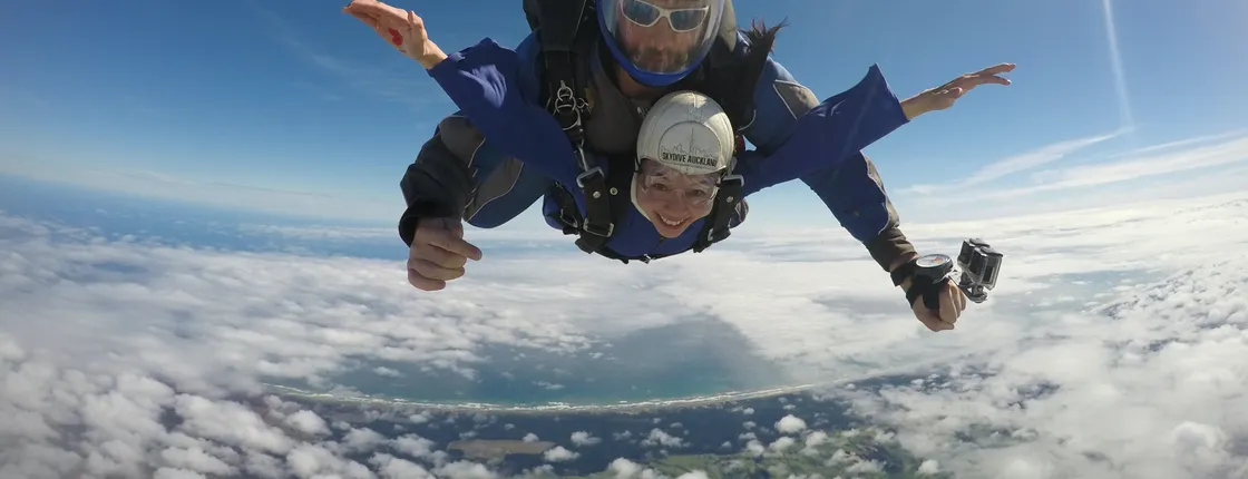 Auckland 16,000ft skydiving experience