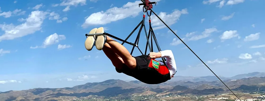 Costa del Sol zip-line experience