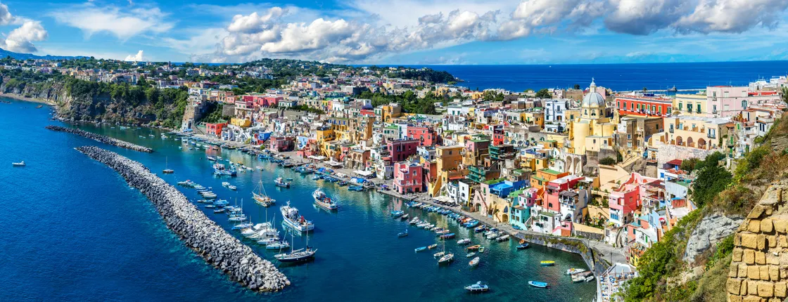 Ischia and Procida boat tour from Sorrento