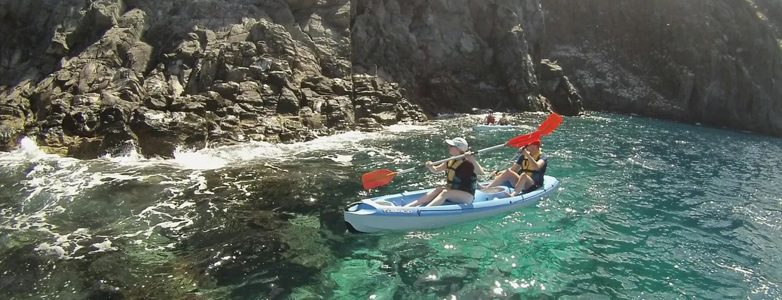 Tenerife kayak and snorkelling tour