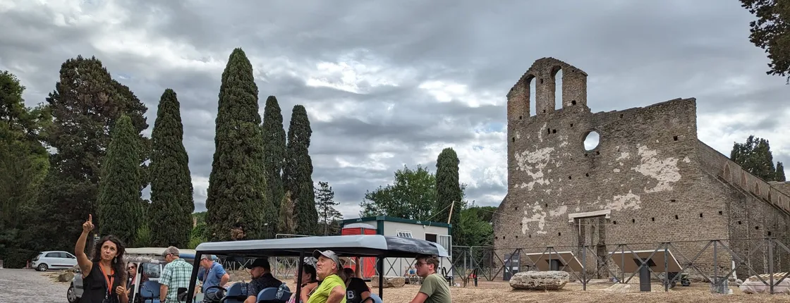 Appian Way and Catacombs Golf Cart Shared Tour