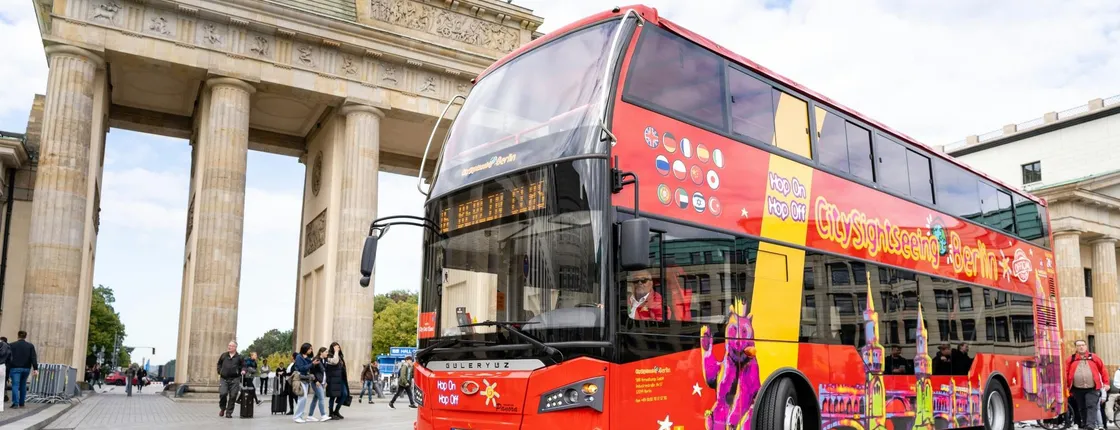 Berlin sightseeing classic route hop-on hop-off bus