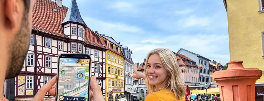 Self-guided digital scavenger hunt in Fulda