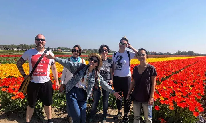Your Own Holland. Tulip Fields Tour by Electric Bike