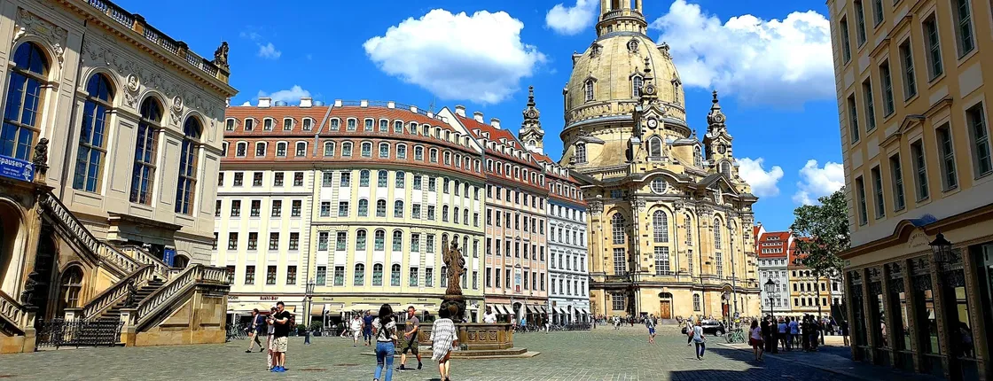 Dresden guided city tour in English