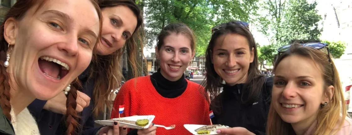 Private walking food tour in Amsterdam