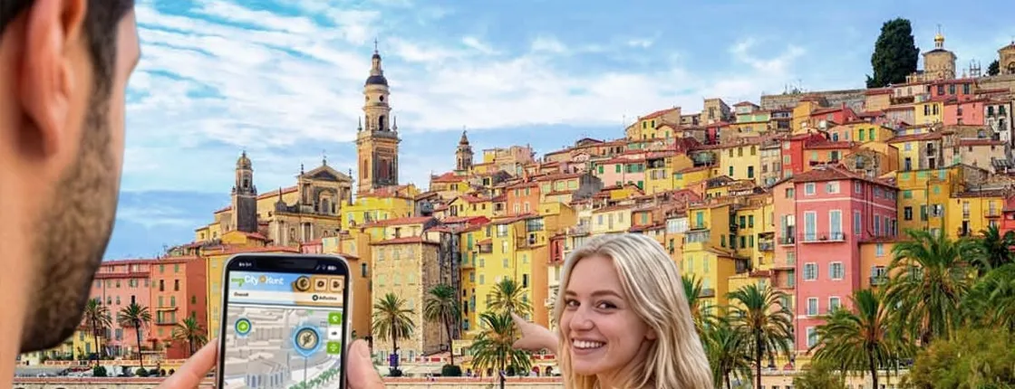 Self-guided digital scavenger hunt in Nice