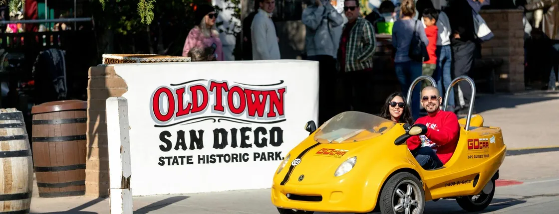 Old and New San Diego: GoCar tour of Downtown and Historic Old Town