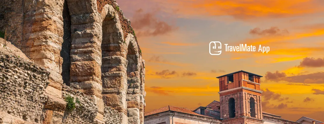 Verona audio guide with TravelMate app